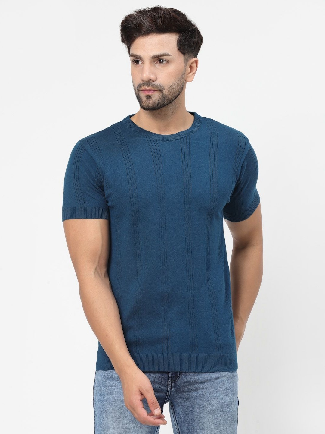 

Kalt Men Pockets T-shirt, Teal