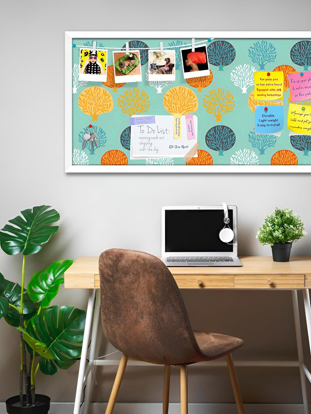 

ArtzFolio Wooden Notice Pin Board, Multi
