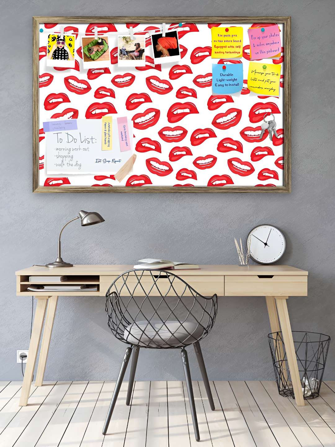 

ArtzFolio Wooden Notice Board, Multi