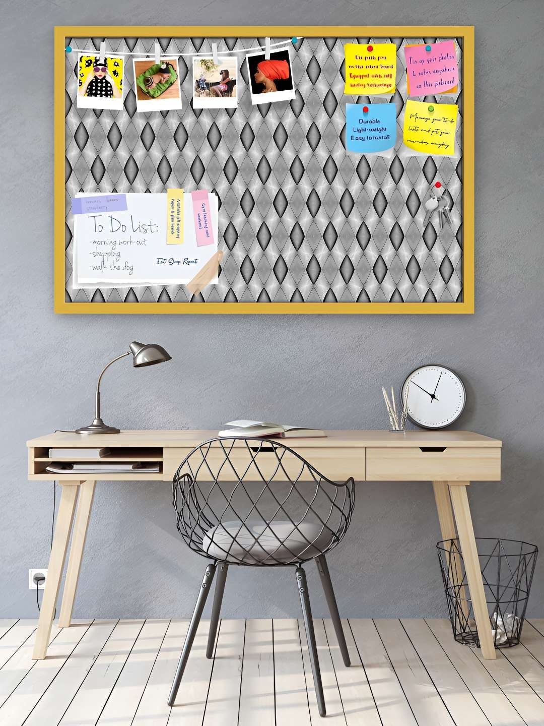 

ArtzFolio Wooden Notice Board, Multi