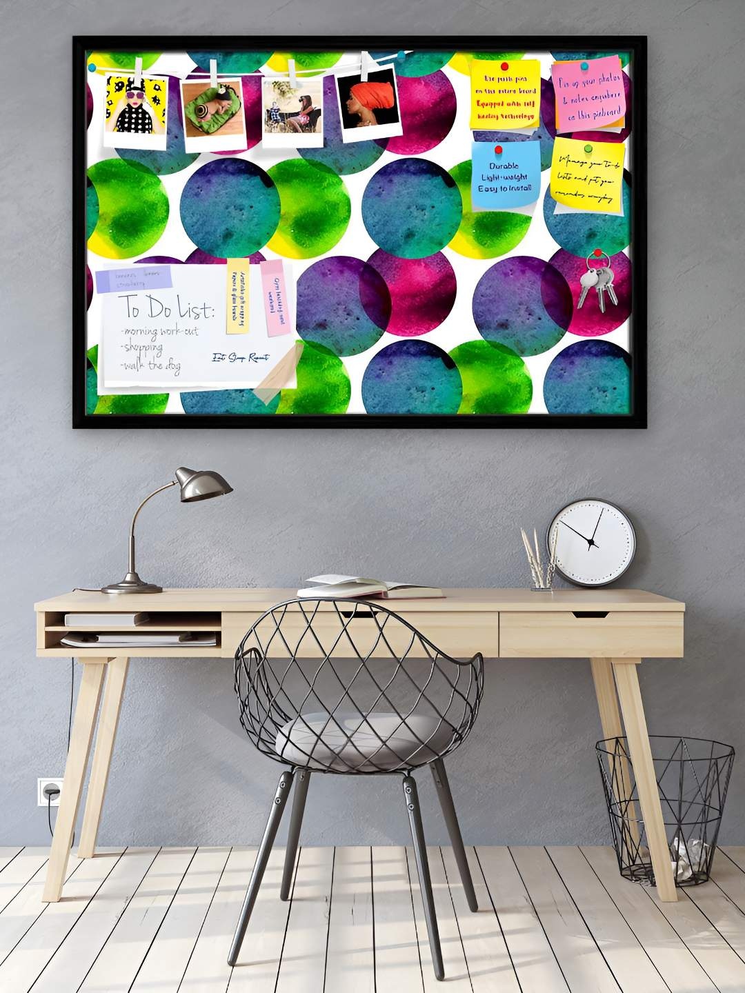 

ArtzFolio Wooden Notice Board, Multi