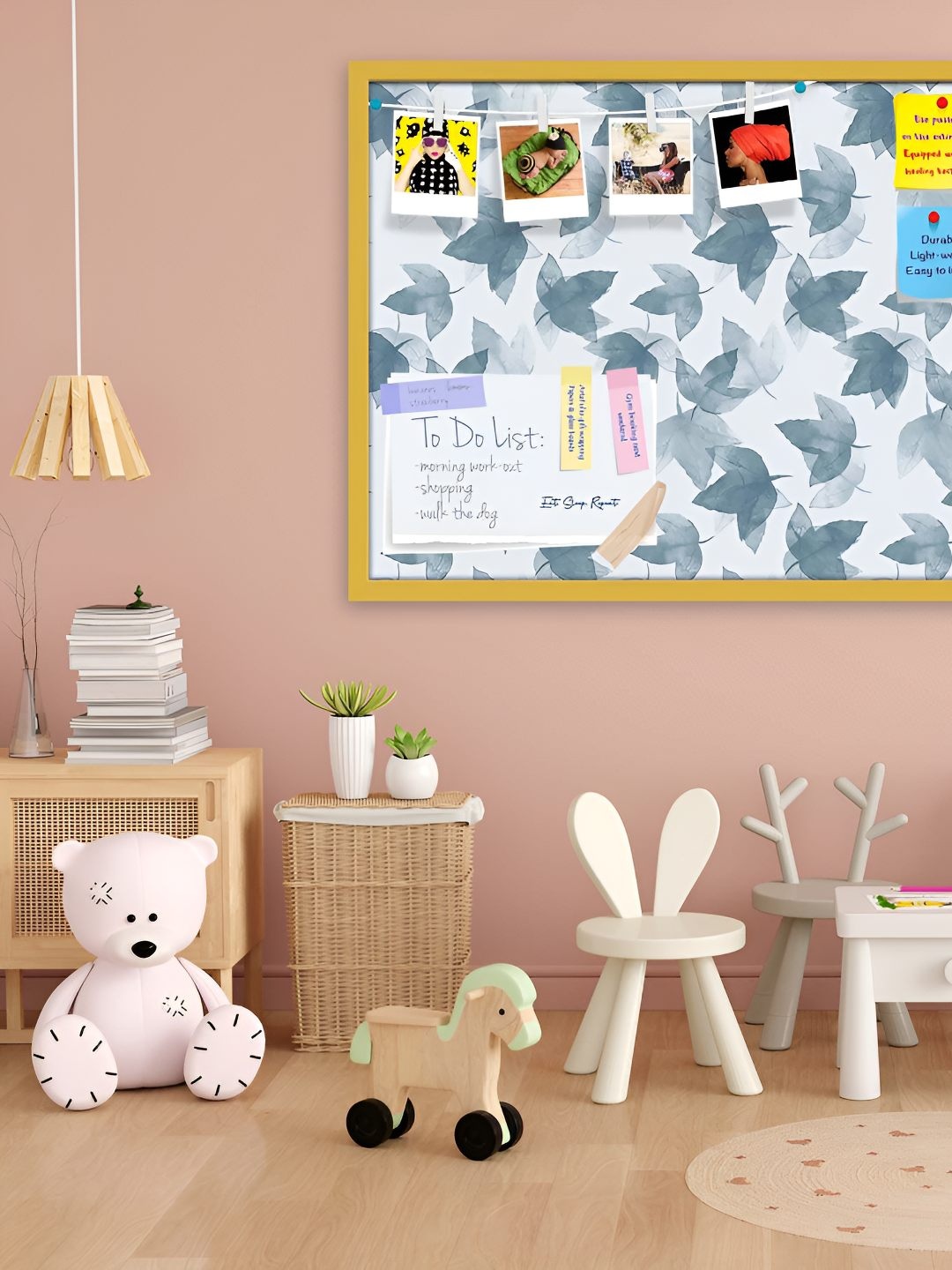 

ArtzFolio Wooden Notice Pin Board, Multi