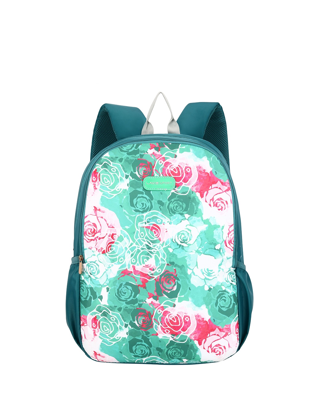 

LAVIE SPORT Unisex Printed Backpack with Compression Straps, Sea green