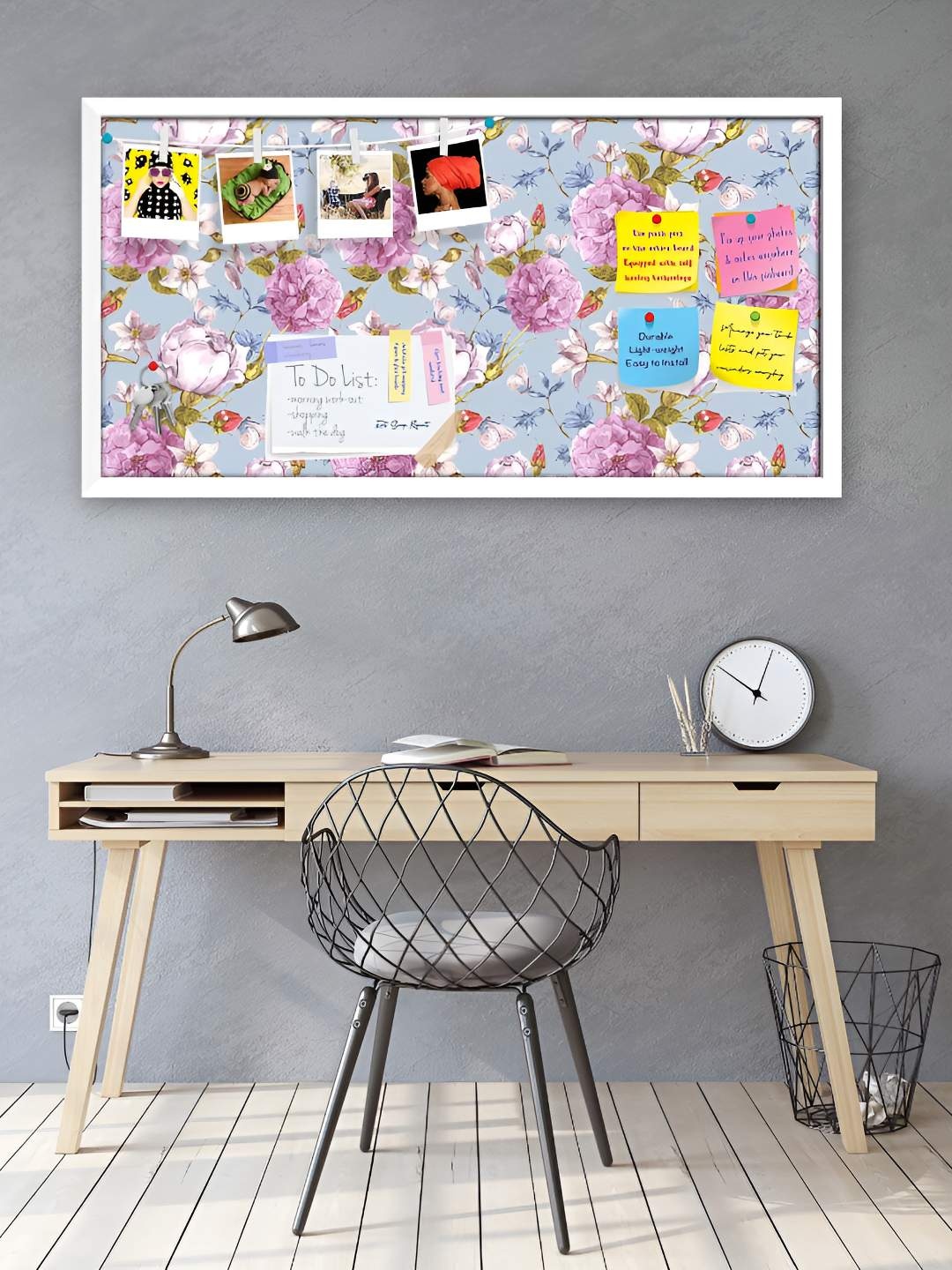 

ArtzFolio Wooden Notice Pin Board, Multi