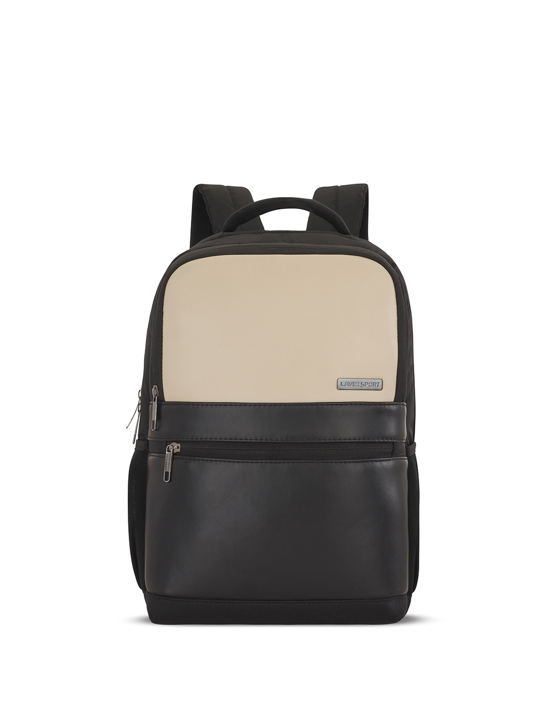 

LAVIE SPORT Unisex Padded Laptop Slot Backpack, Off white
