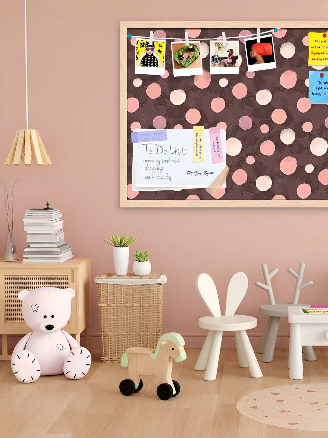 

ArtzFolio Wooden Notice Pin Board, Multi