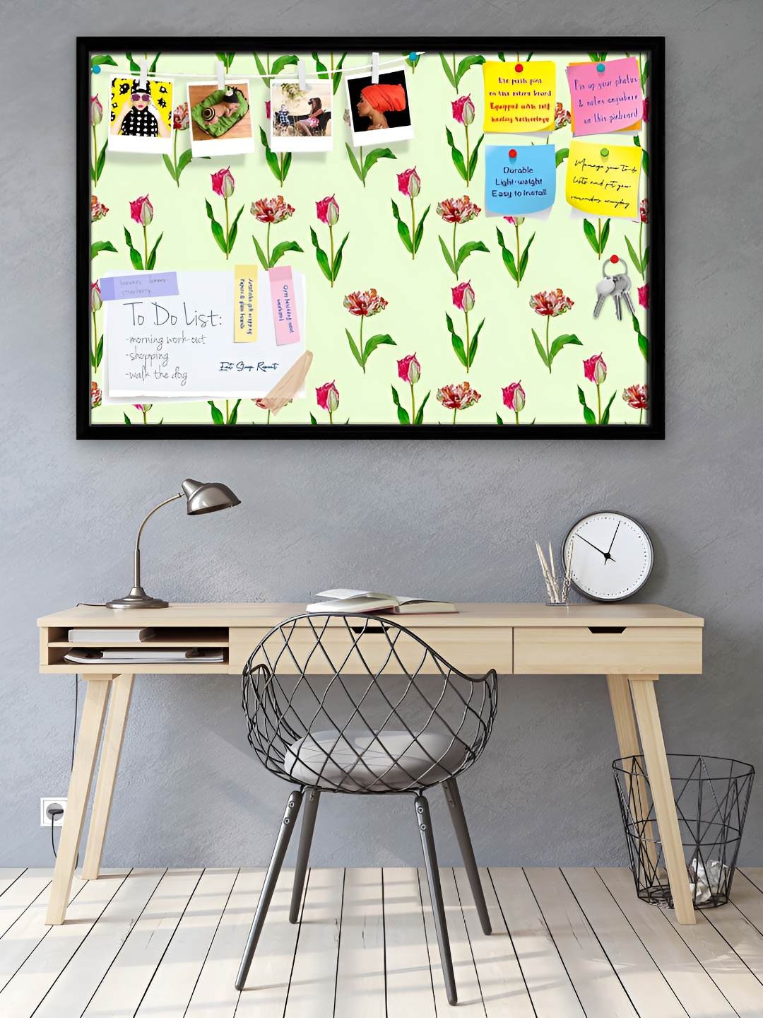 

ArtzFolio Wooden Notice Board, Multi