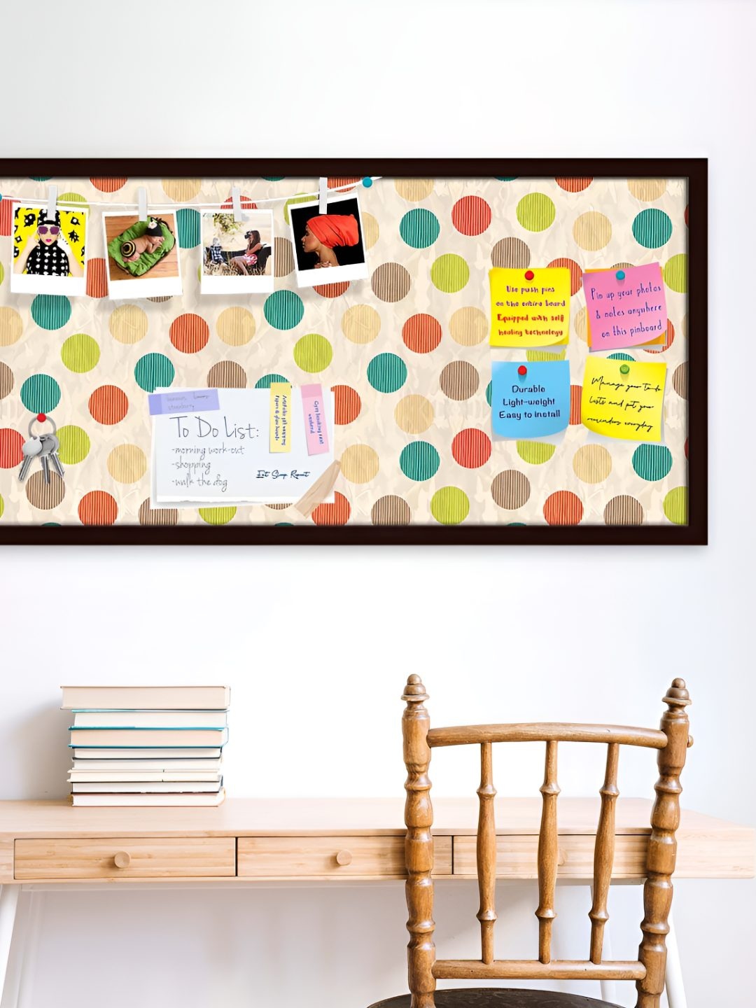 

ArtzFolio Wooden Notice Pin Board, Multi