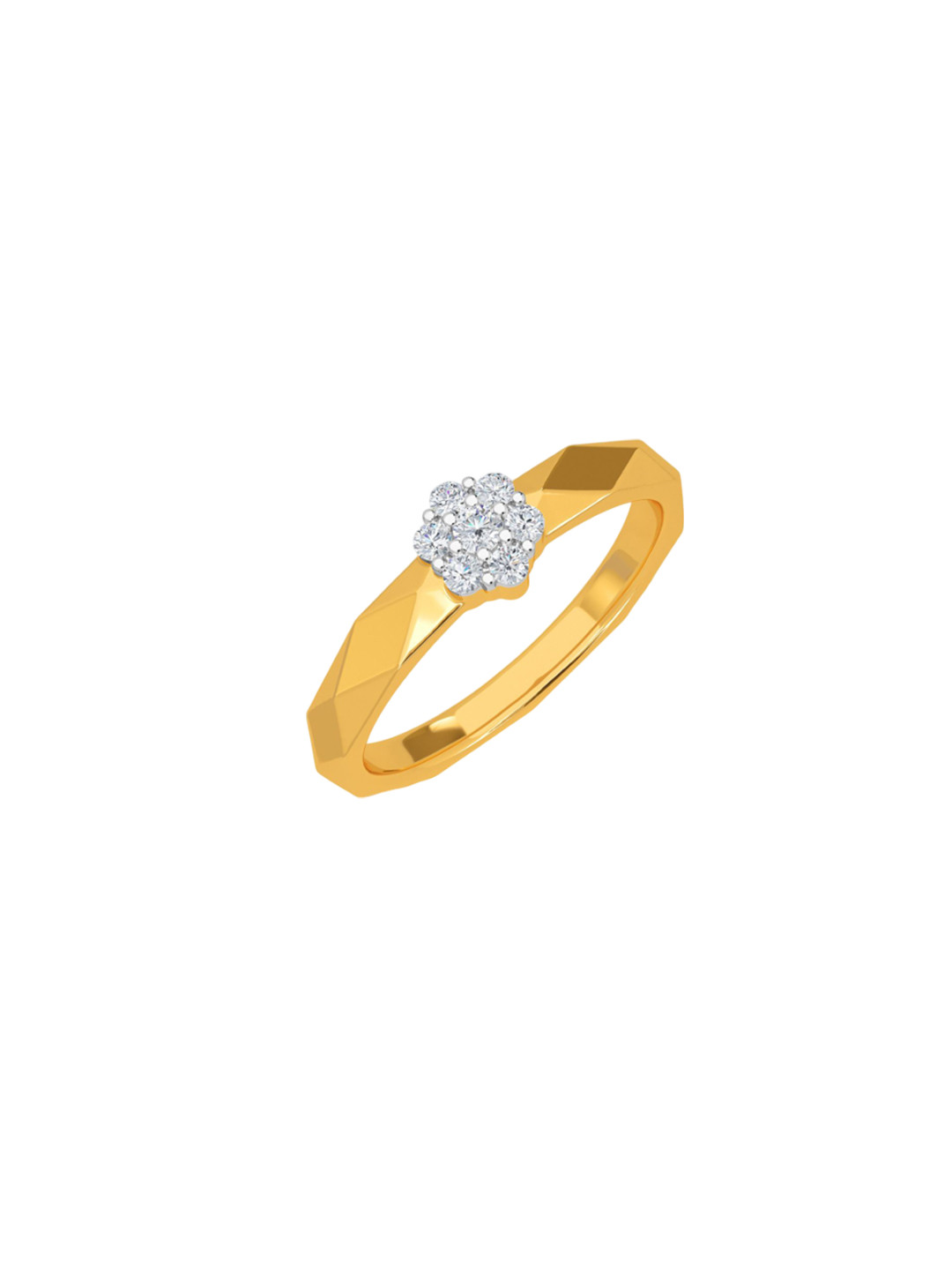 

KISNA DIAMOND AND GOLD JEWELLERY 14KT Finger Ring Diamond