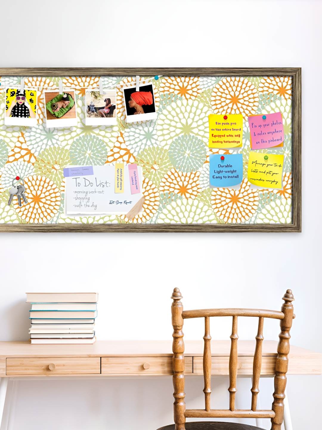 

ArtzFolio Wooden Notice Pin Board, Multi