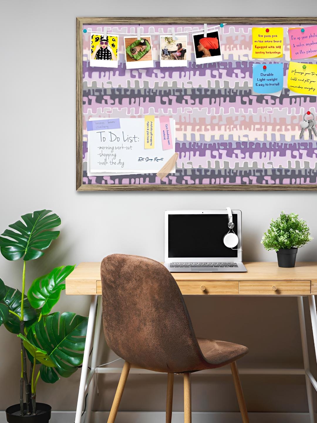 

ArtzFolio Wooden Notice Pin Board, Multi