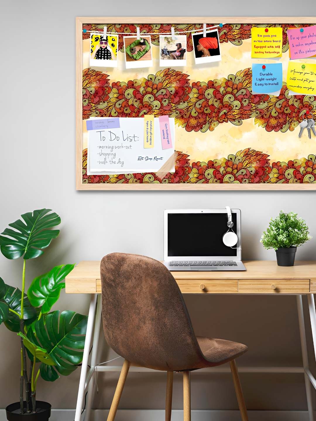 

ArtzFolio Wooden Notice Board, Multi