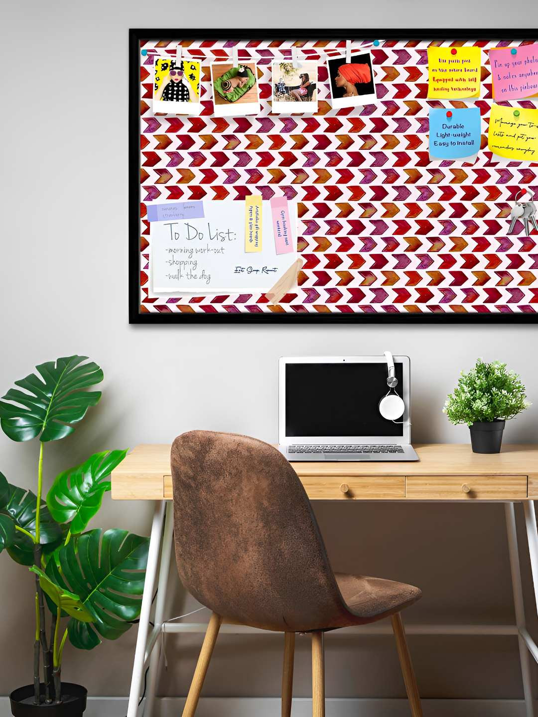 

ArtzFolio Wooden Notice Pin Board, Multi