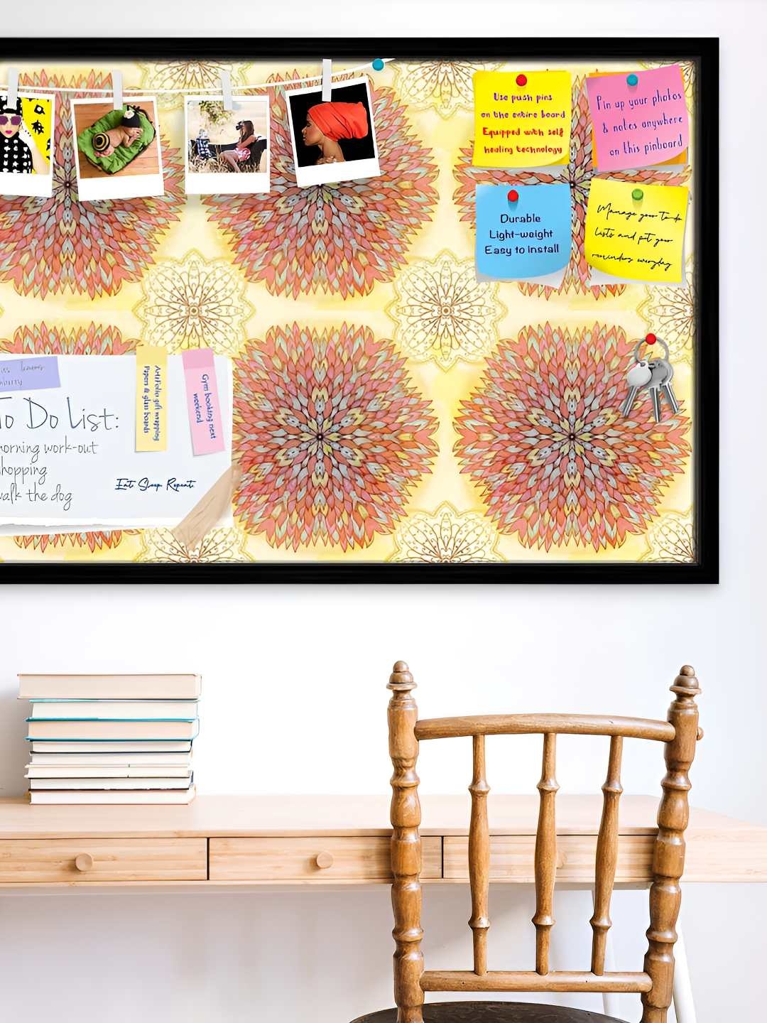 

ArtzFolio Wooden Notice Board, Multi