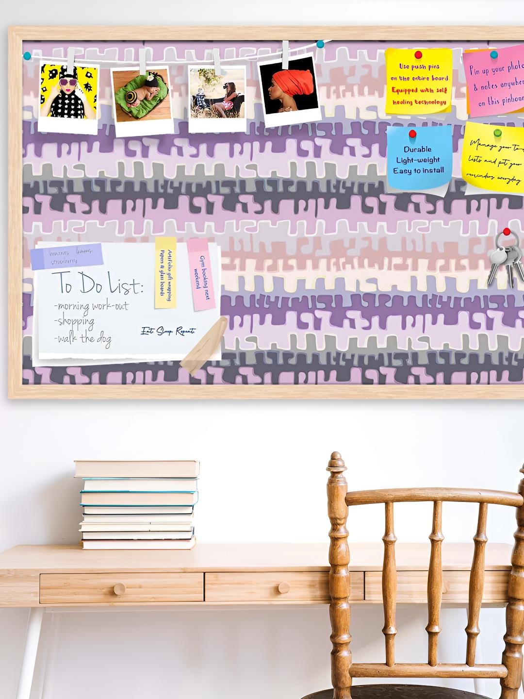 

ArtzFolio Wooden Notice Pin Board, Multi