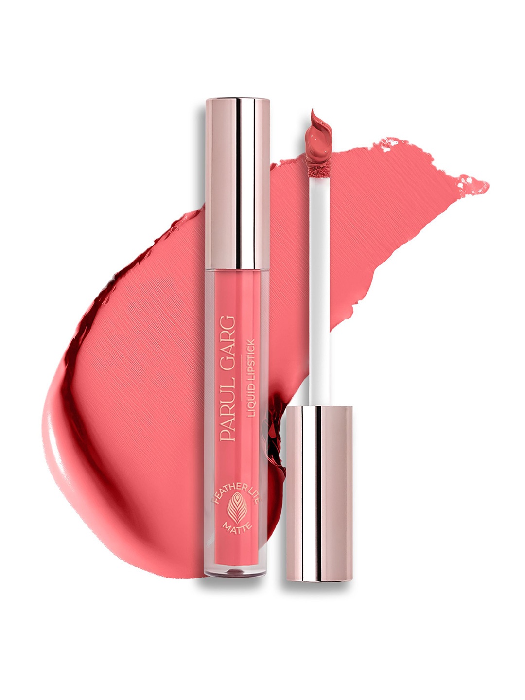 

Parul Garg Featherlite Matte Liquid Lipstick - 2.5 ml - Dream 21, Coral