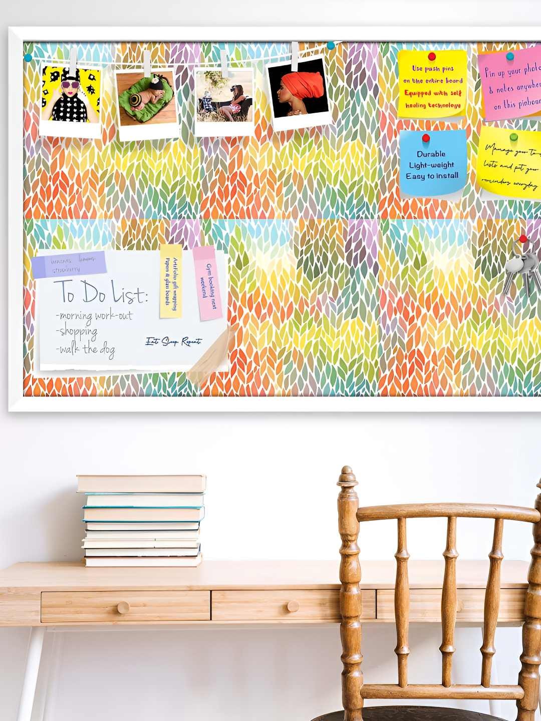 

ArtzFolio Wooden Notice Pin Board, Multi