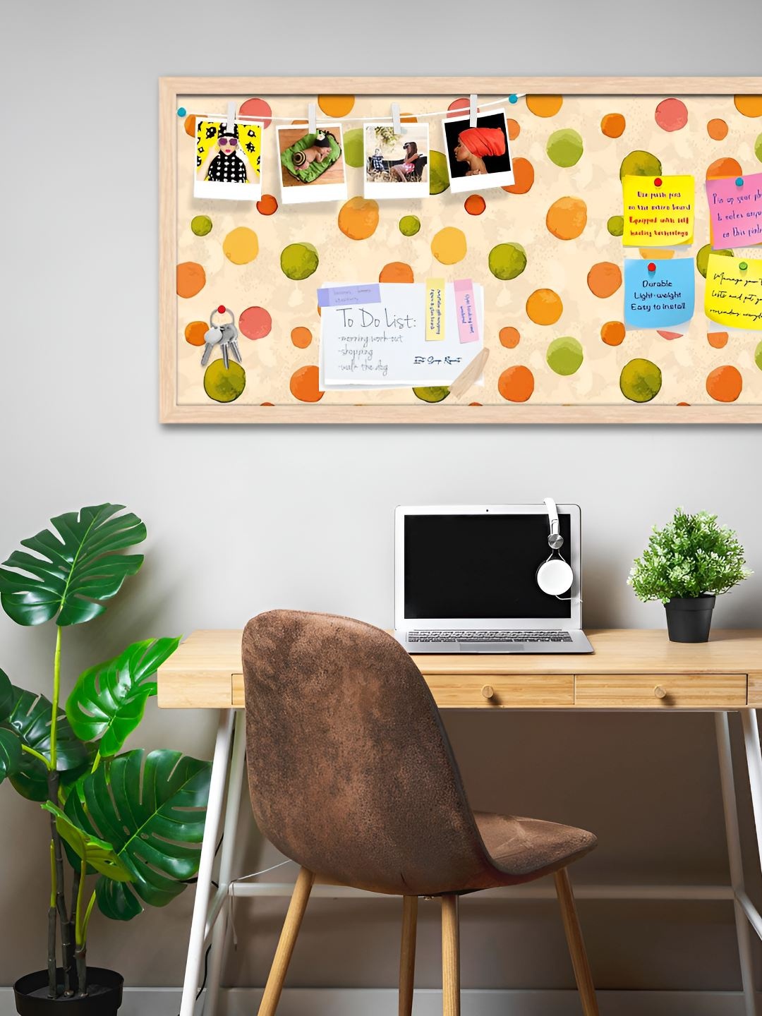 

ArtzFolio Wooden Notice Pin Board, Multi
