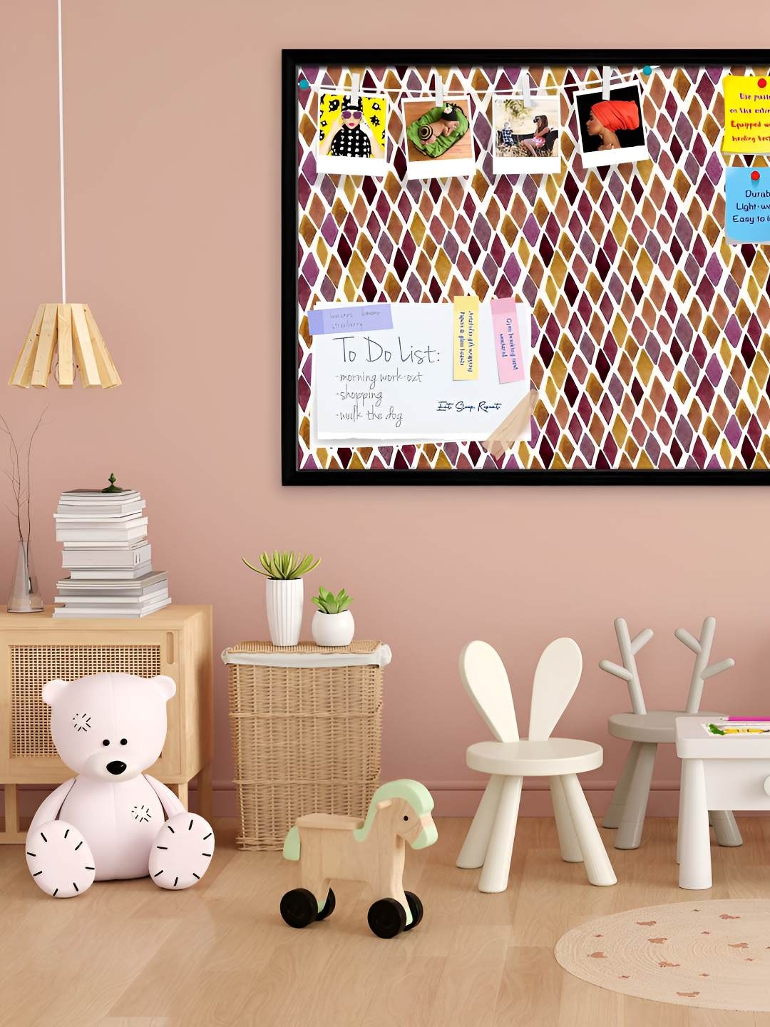 

ArtzFolio Wooden Notice Board, Multi