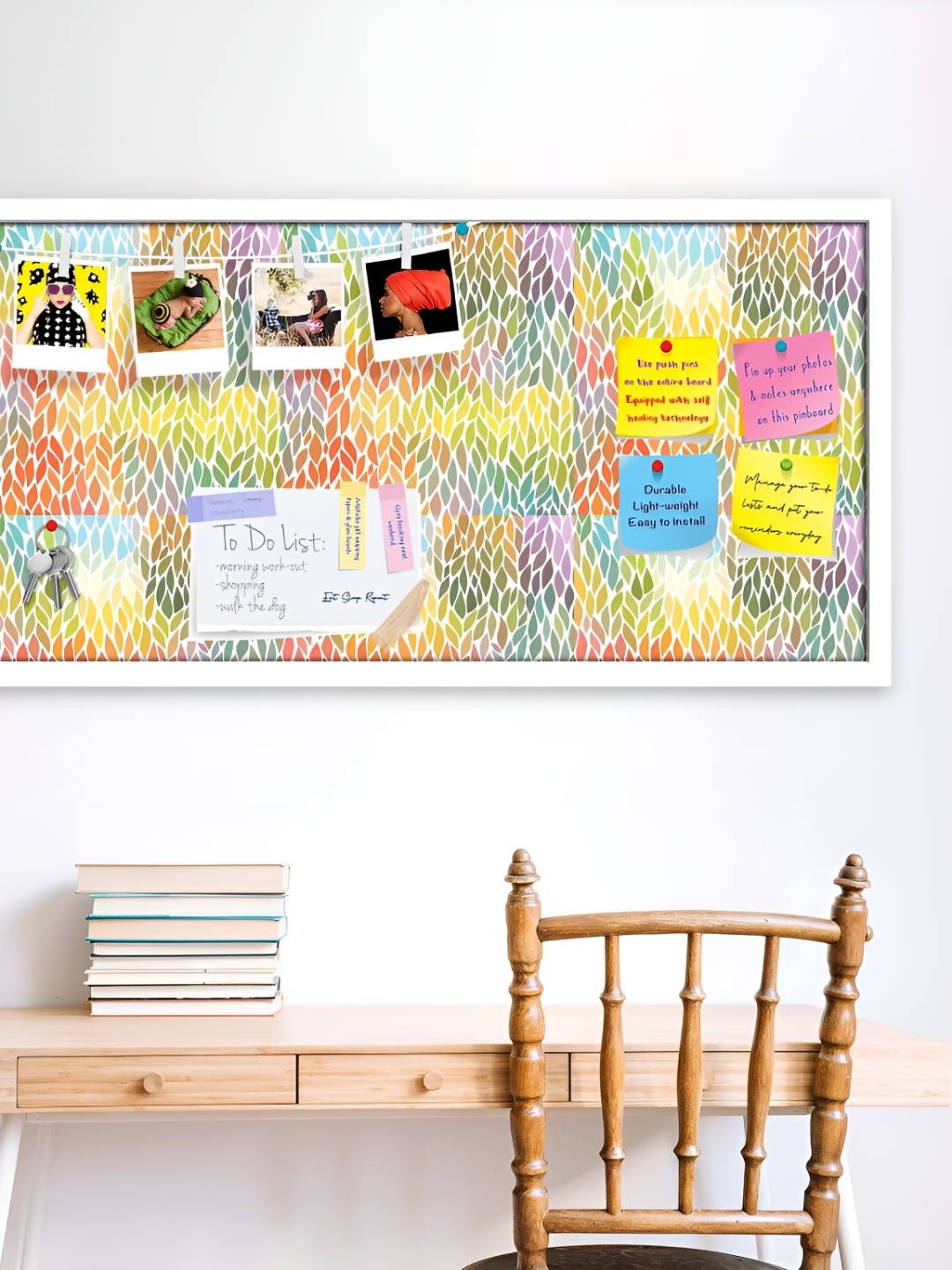 

ArtzFolio Wooden Notice Pin Board, Multi