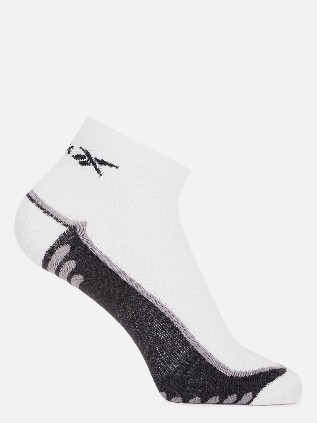 

Reebok Men Pure Cotton Ankle-Length Socks, White