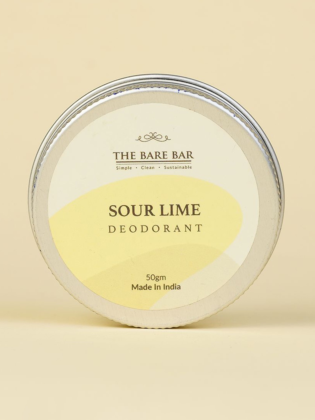 

The Bare Bar Sour Lime Deodorant - 50 g, Cream