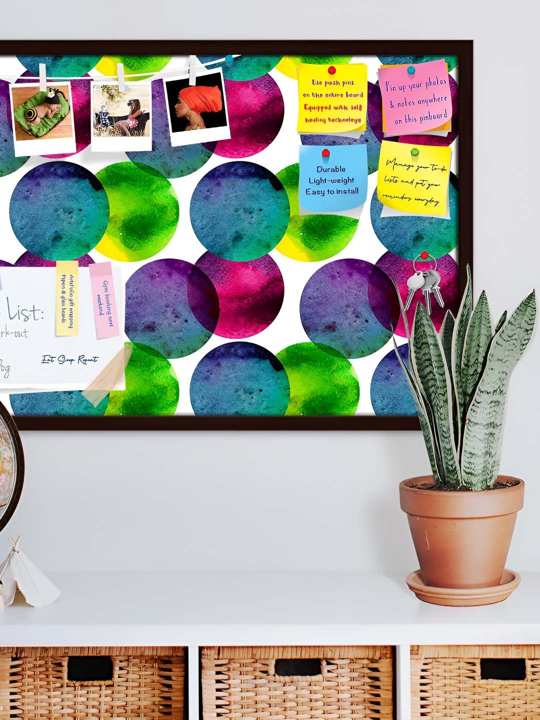 

ArtzFolio Wooden Notice Board, Multi