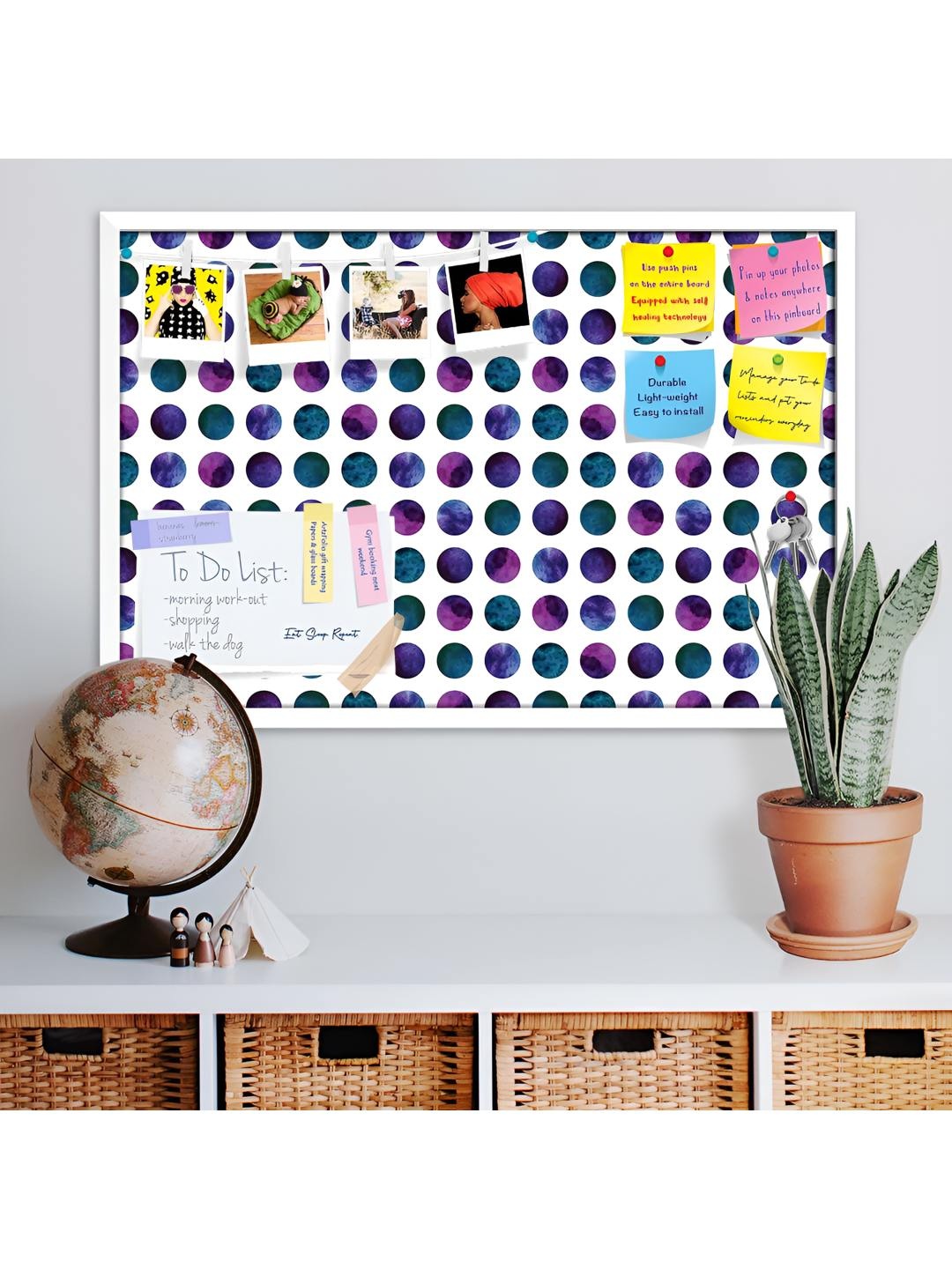 

ArtzFolio Wooden Notice Board, Multi