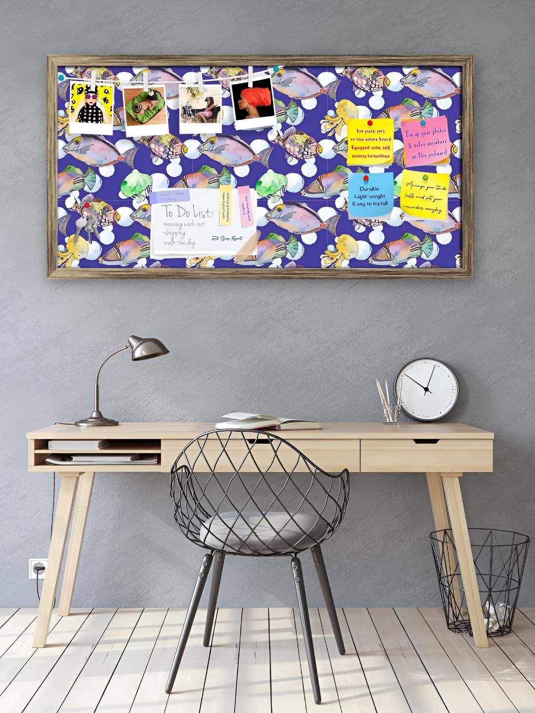 

ArtzFolio Wooden Notice Pin Board, Multi