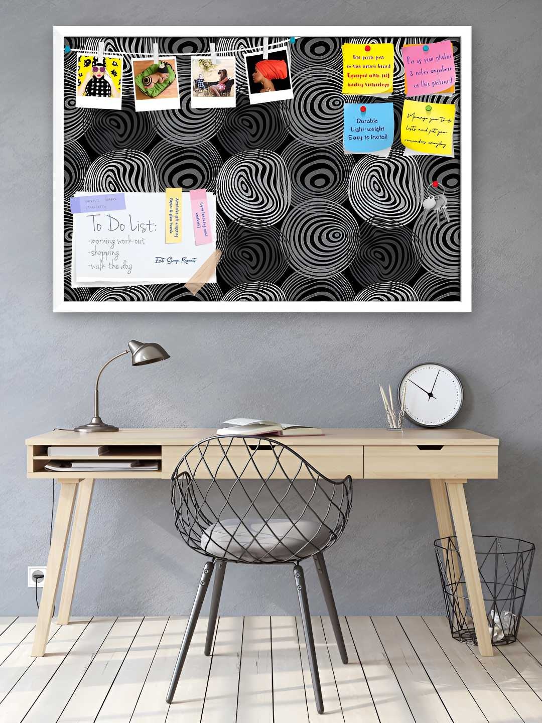 

ArtzFolio Wooden Notice Pin Board, Multi