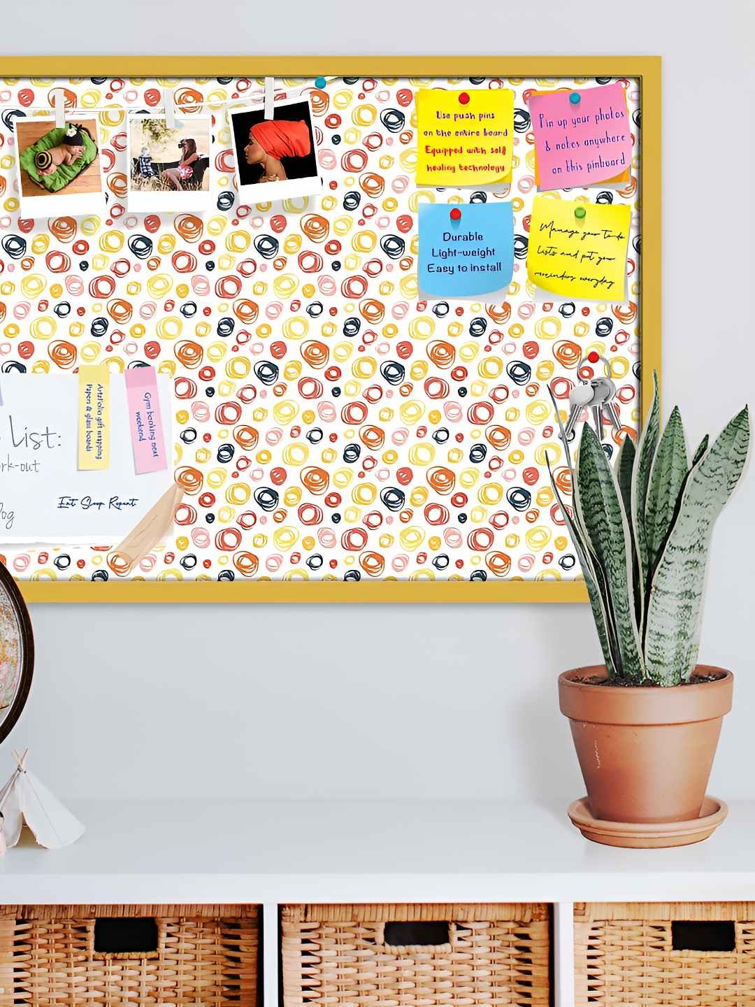 

ArtzFolio Wooden Notice Board, Multi