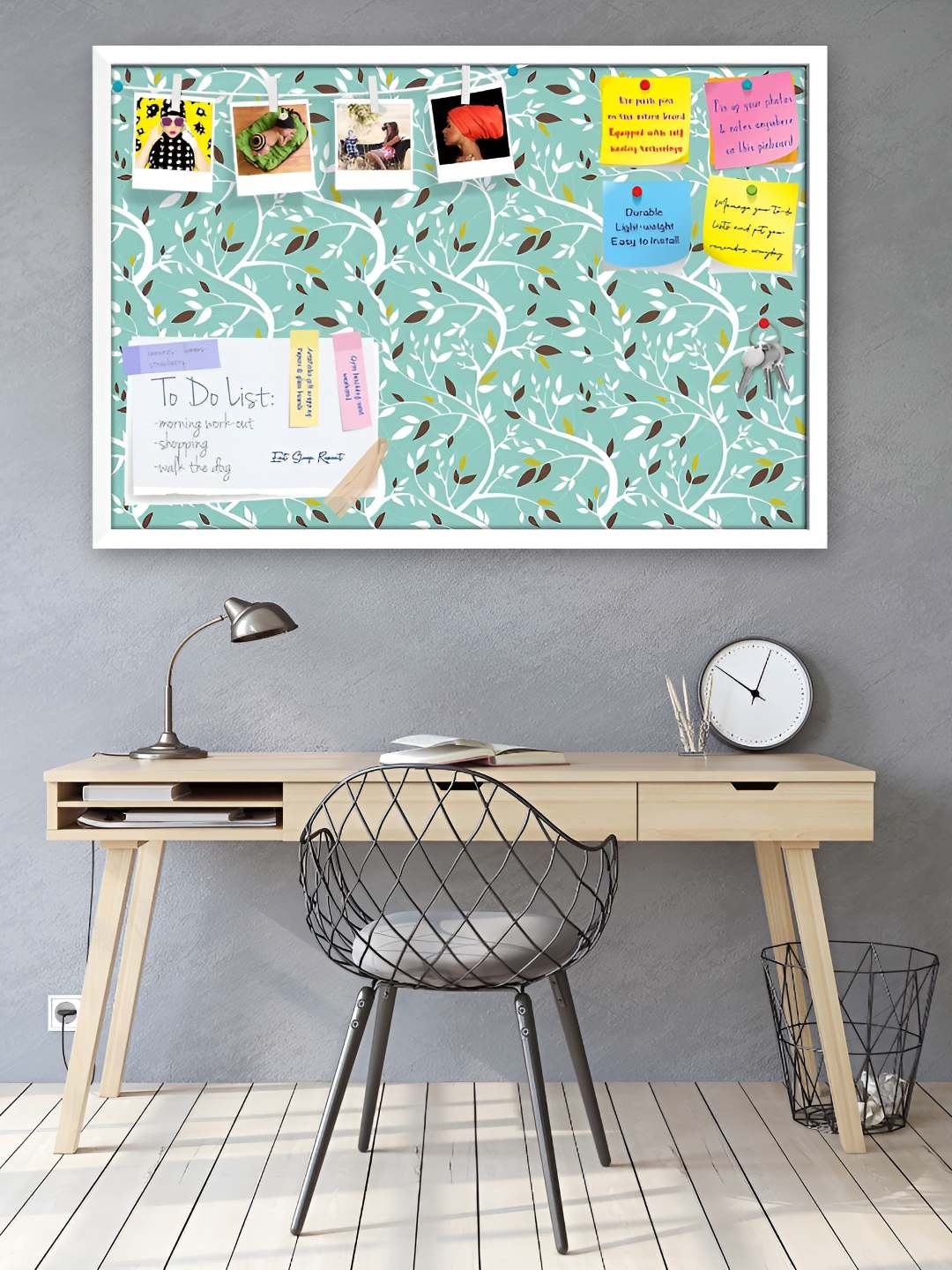 

ArtzFolio Wooden Notice Pin Board, Multi
