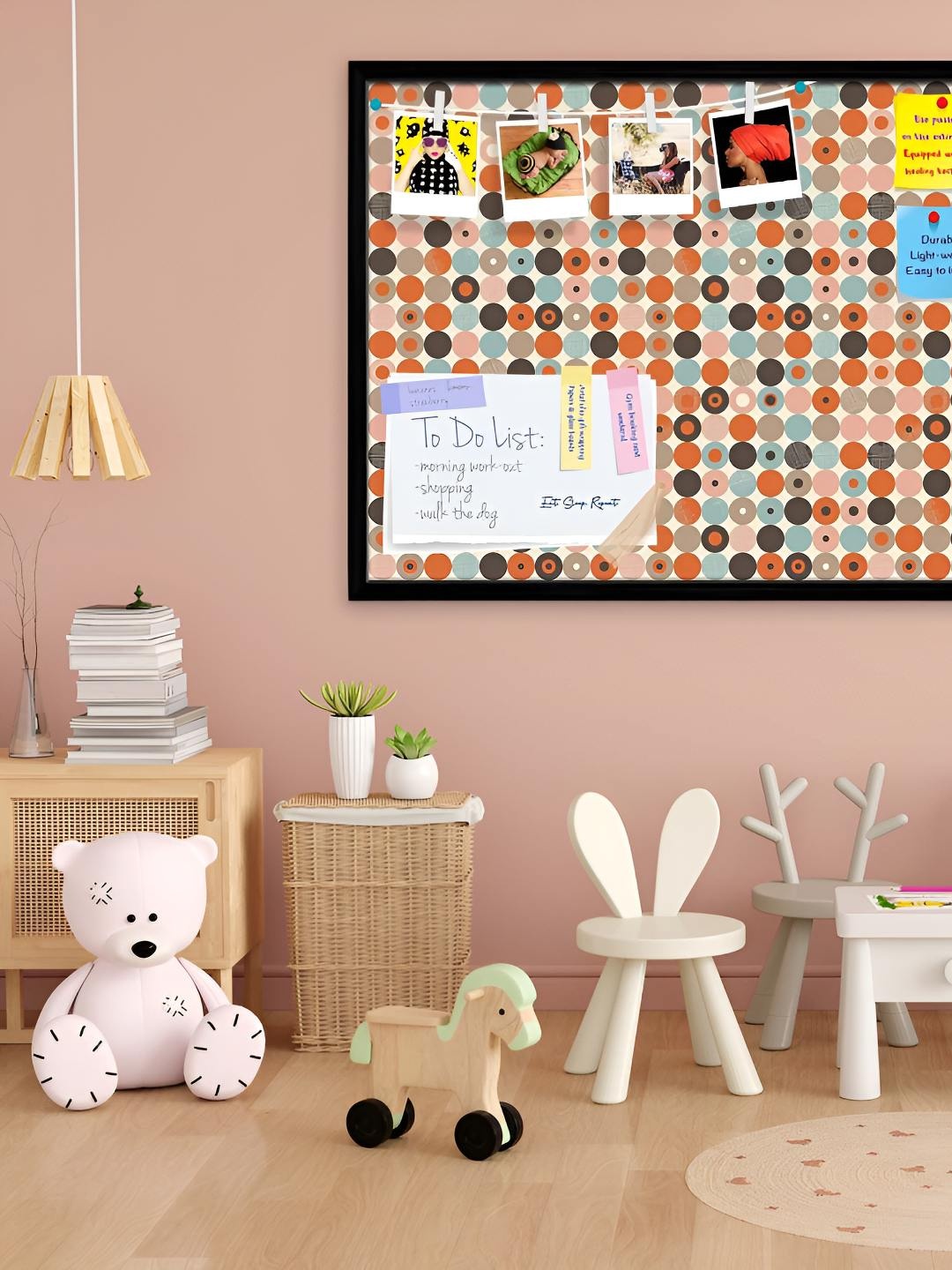 

ArtzFolio Wooden Notice Pin Board, Multi