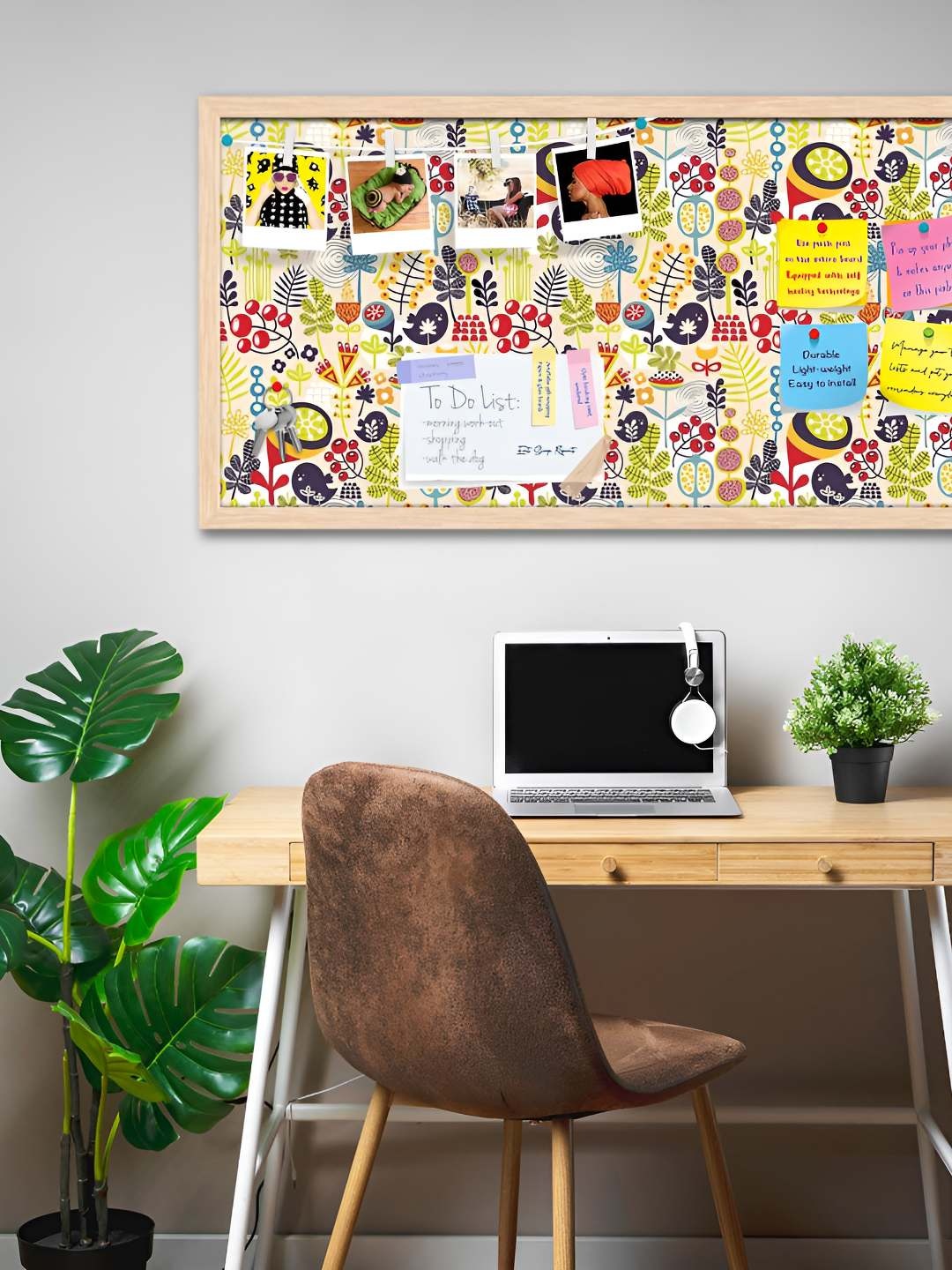 

ArtzFolio Wooden Notice Pin Board, Multi