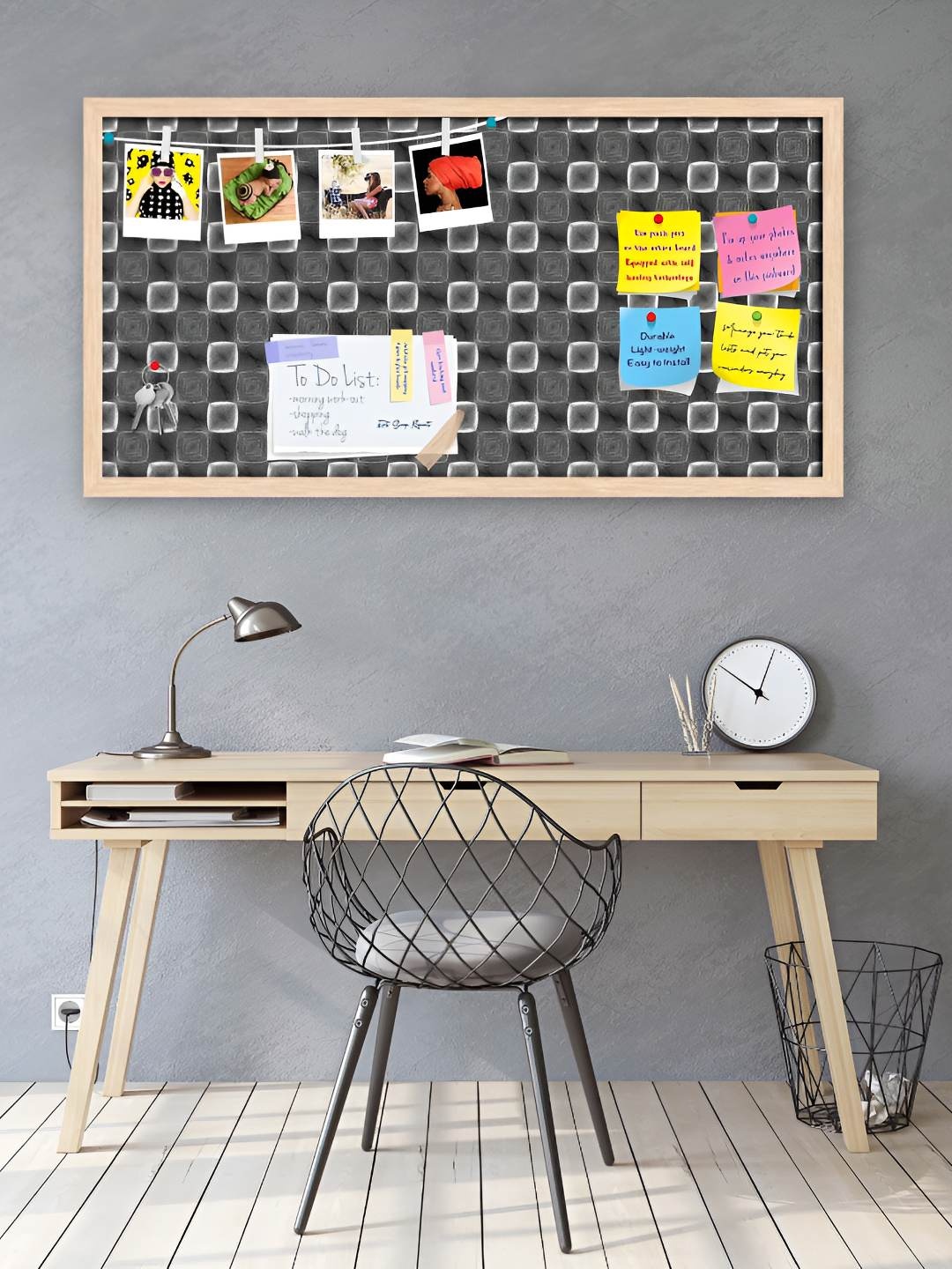 

ArtzFolio Wooden Notice Board, Multi