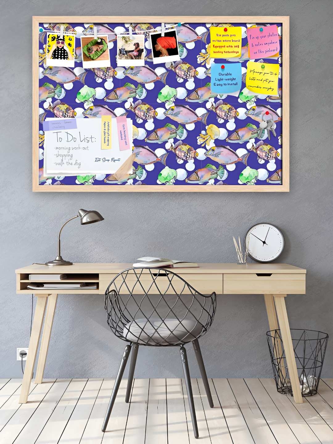 

ArtzFolio Wooden Notice Board, Multi