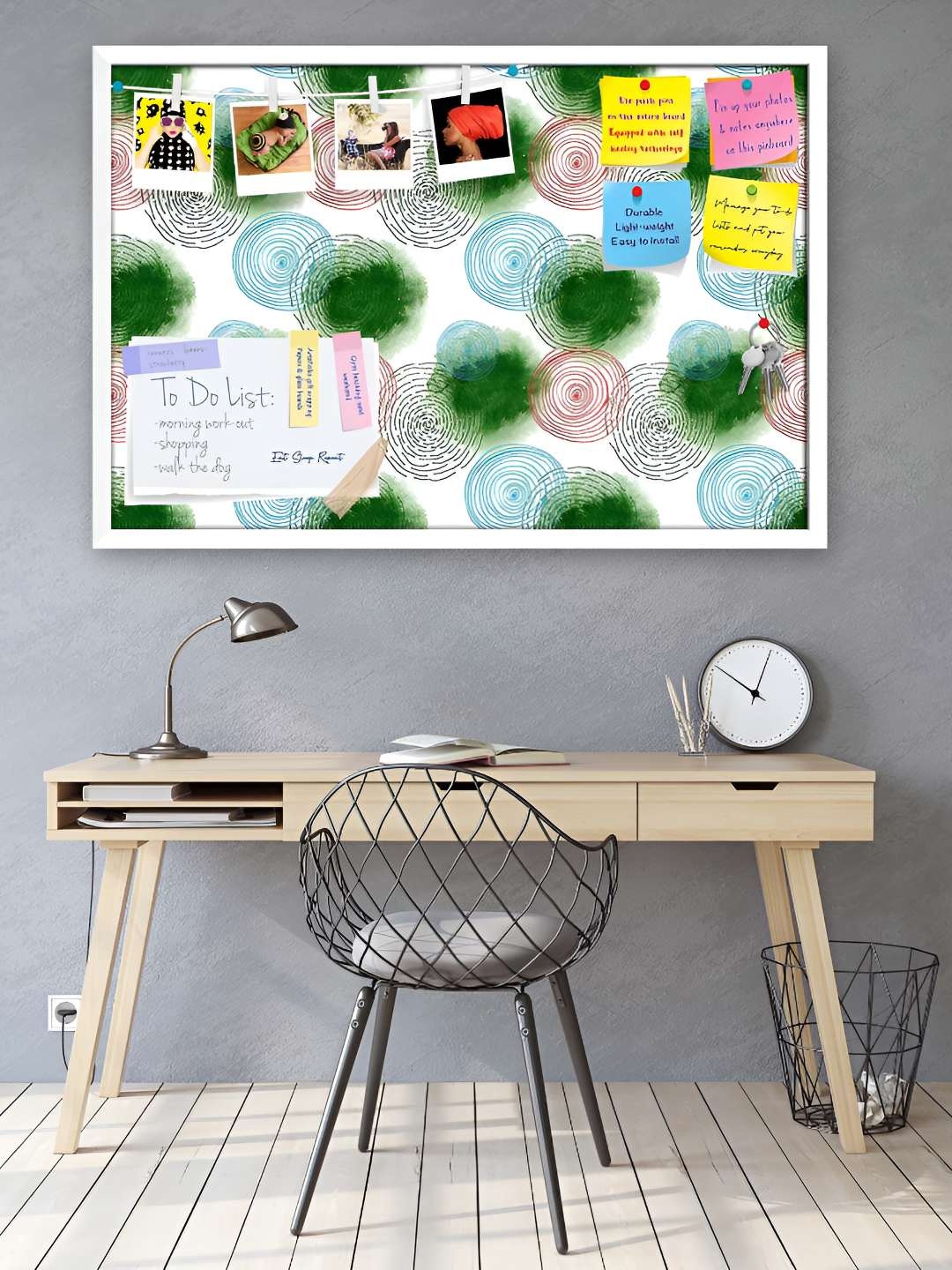 

ArtzFolio Wooden Notice Board, Multi