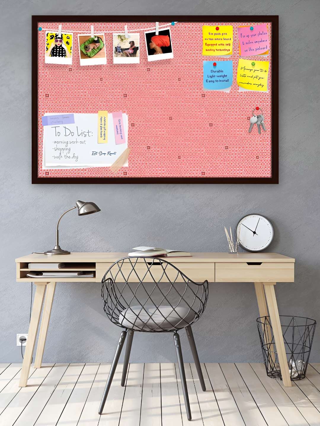 

ArtzFolio Wooden Notice Board, Multi