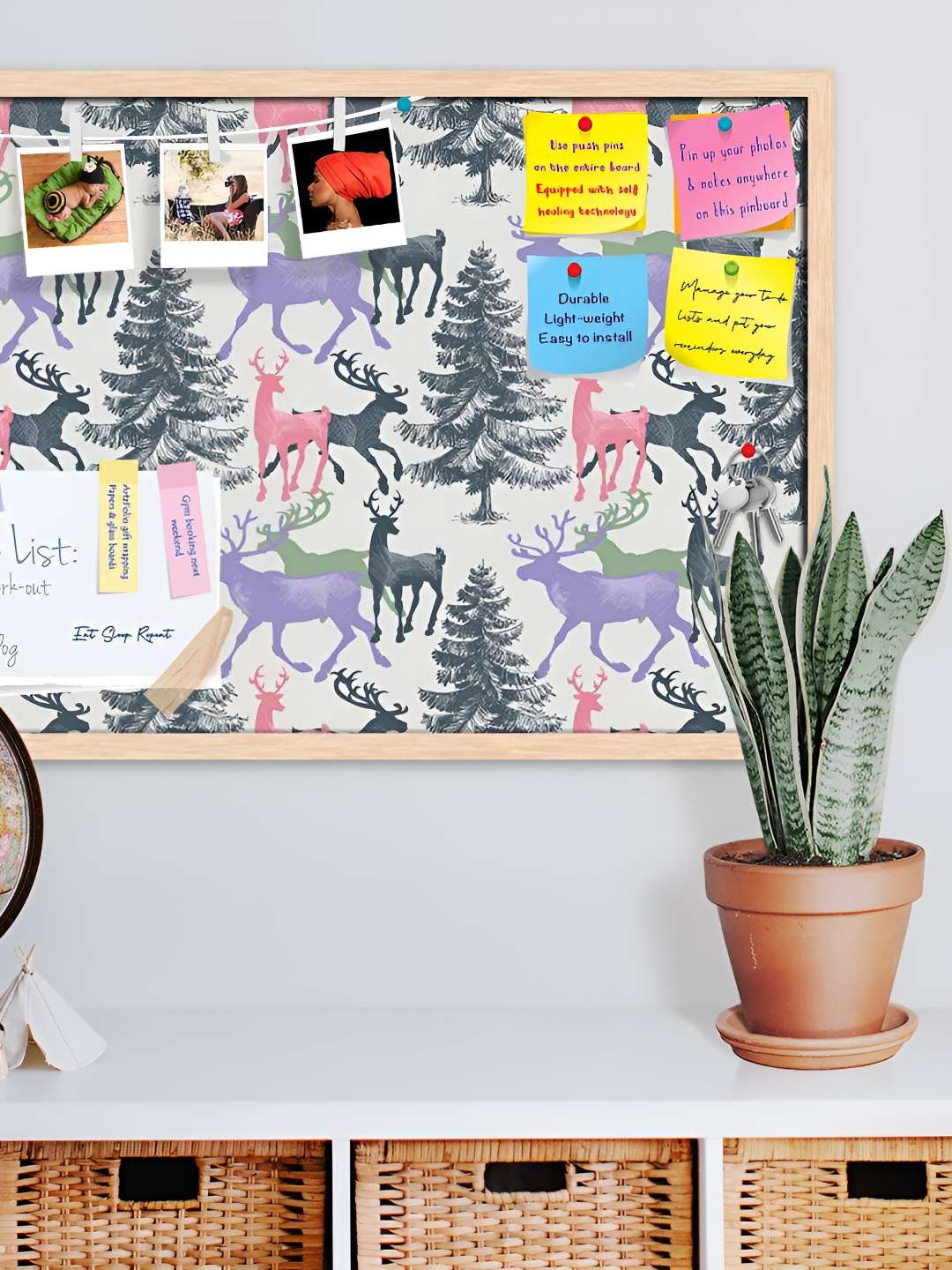 

ArtzFolio Wooden Notice Board, Multi