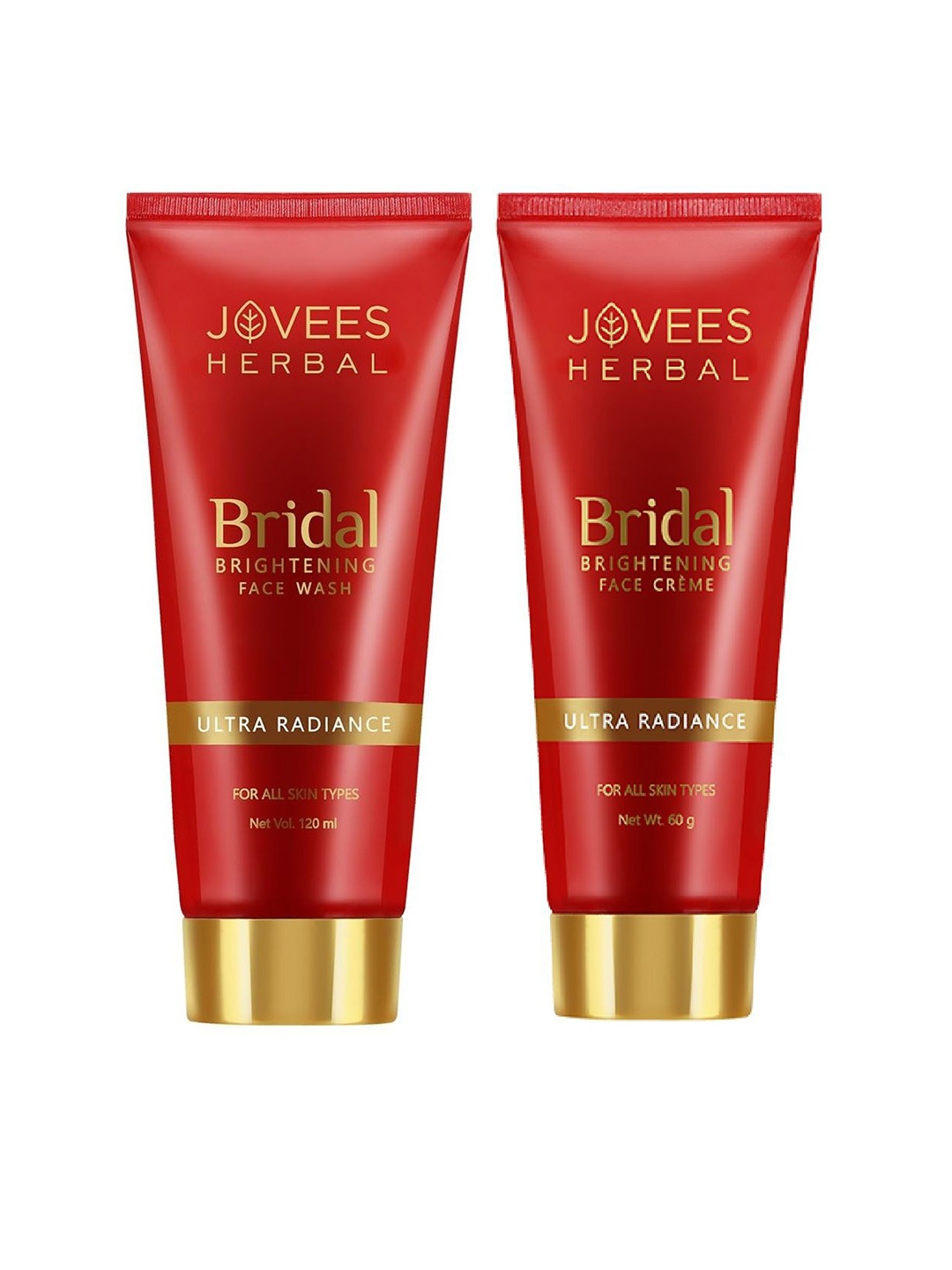 

Jovees Bridal Face Wash - 120 ml & Bridal Creme - 60g Combo, White