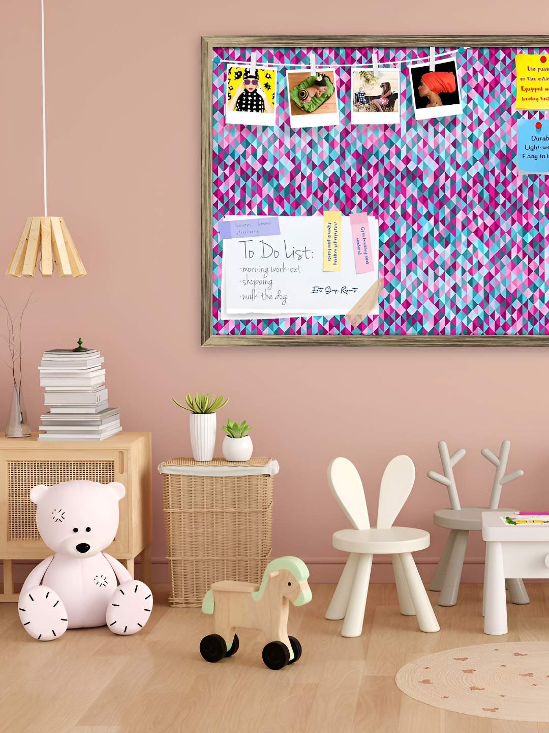 

ArtzFolio Wooden Notice Pin Board, Multi