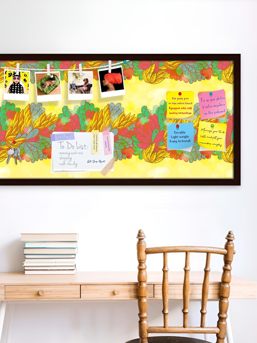 

ArtzFolio Wooden Notice Pin Board, Multi