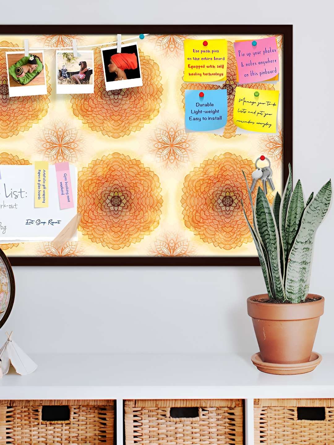 

ArtzFolio Wooden Notice Board, Multi