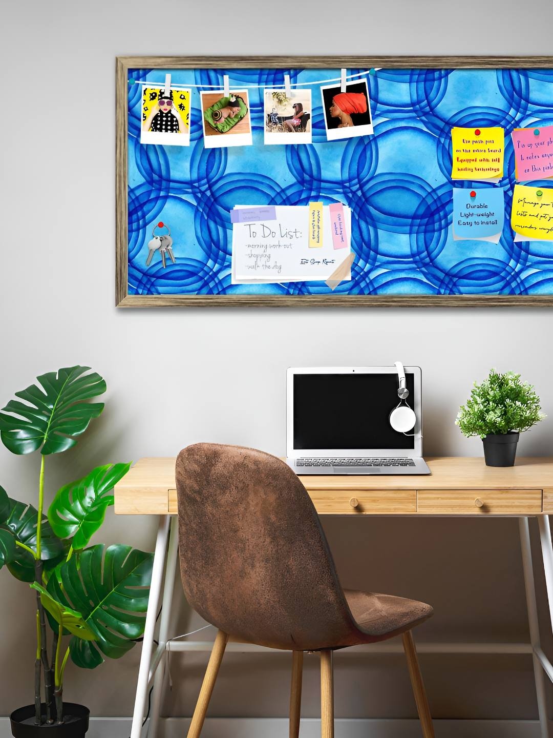 

ArtzFolio Wooden Notice Pin Board, Multi