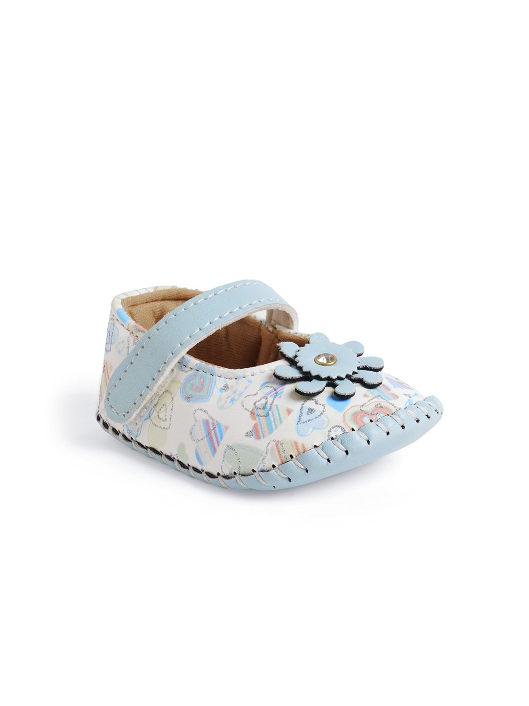 

CHiU Girls Printed Booties, Blue