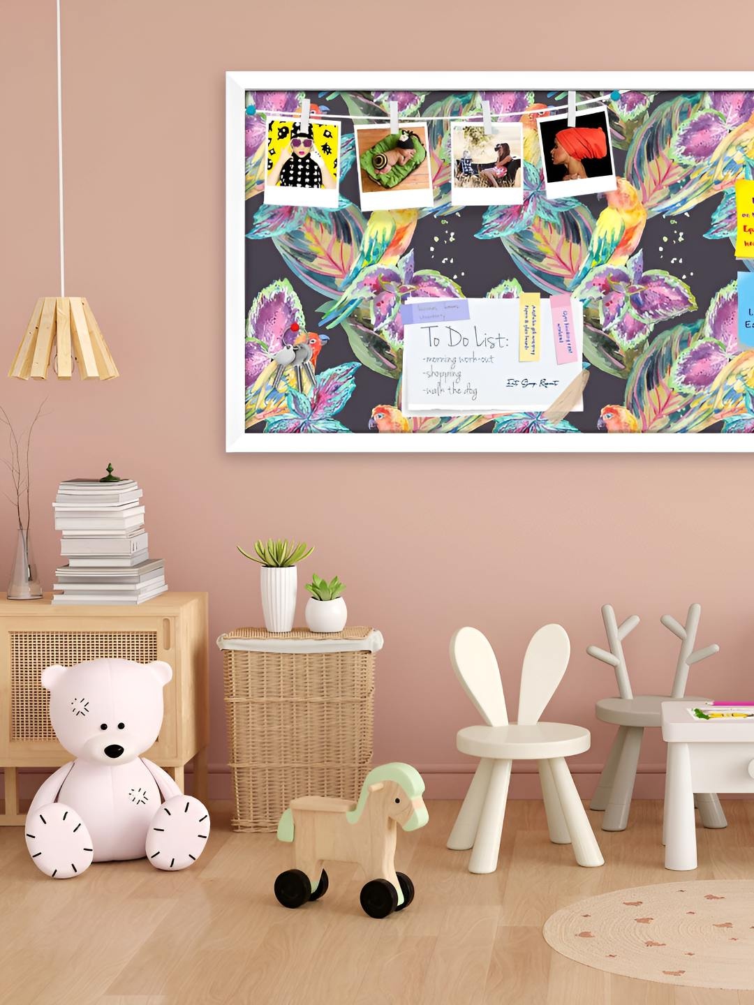 

ArtzFolio Wooden Notice Board, Multi