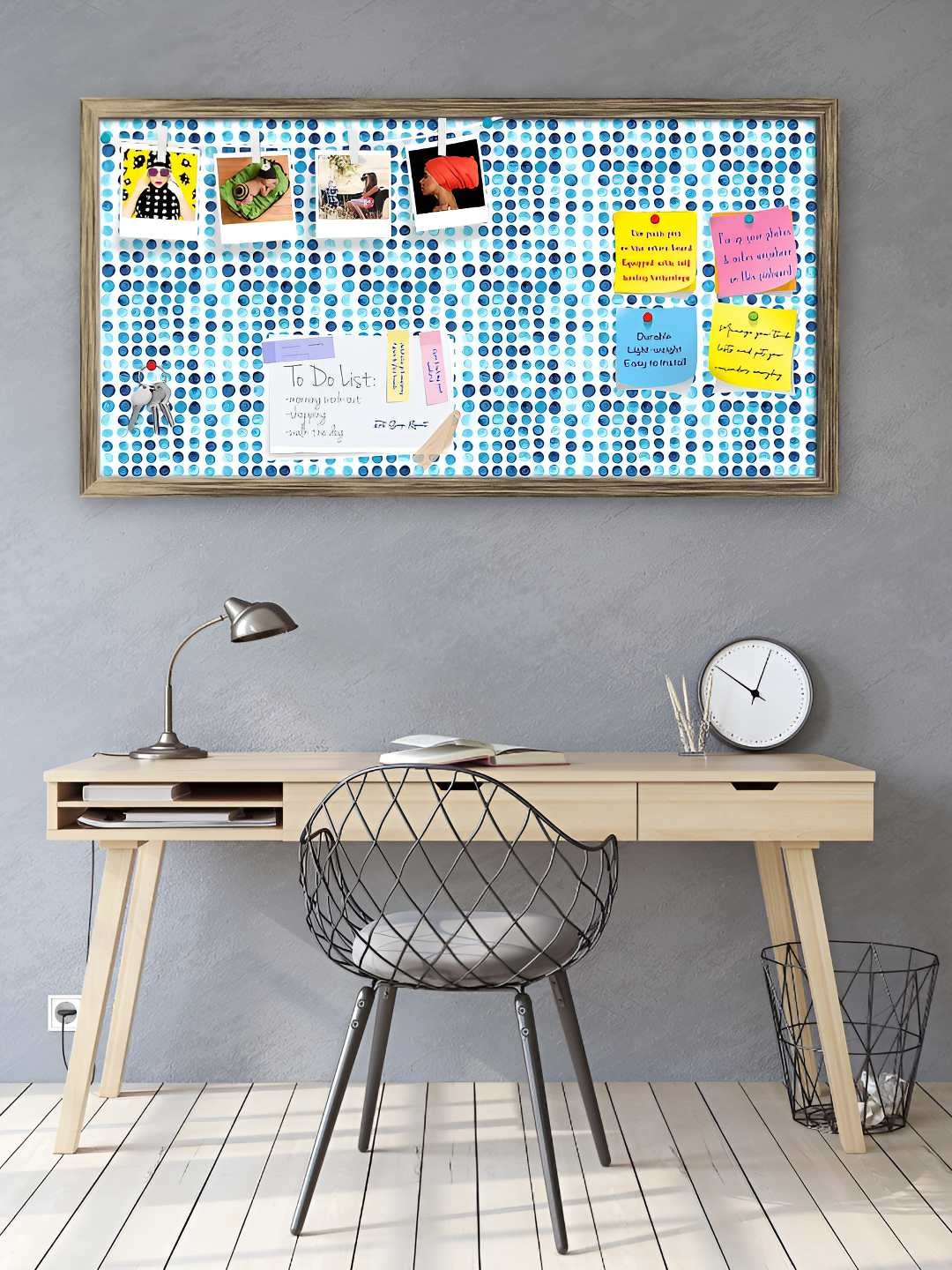 

ArtzFolio Wooden Notice Pin Board, Multi