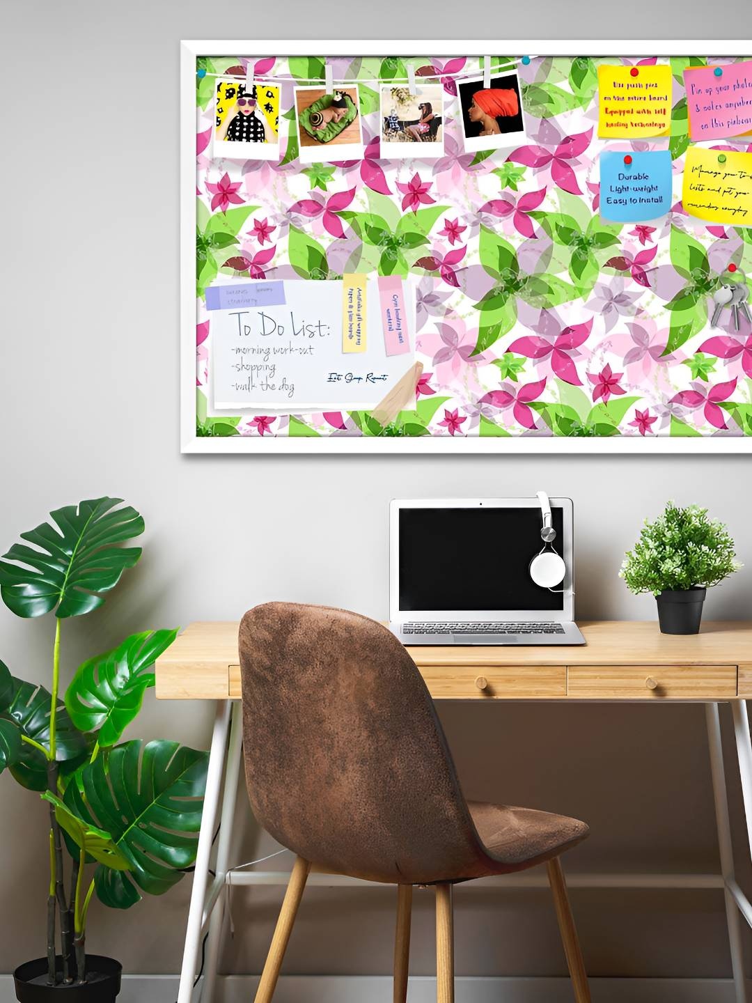 

ArtzFolio Wooden Notice Pin Board, Multi
