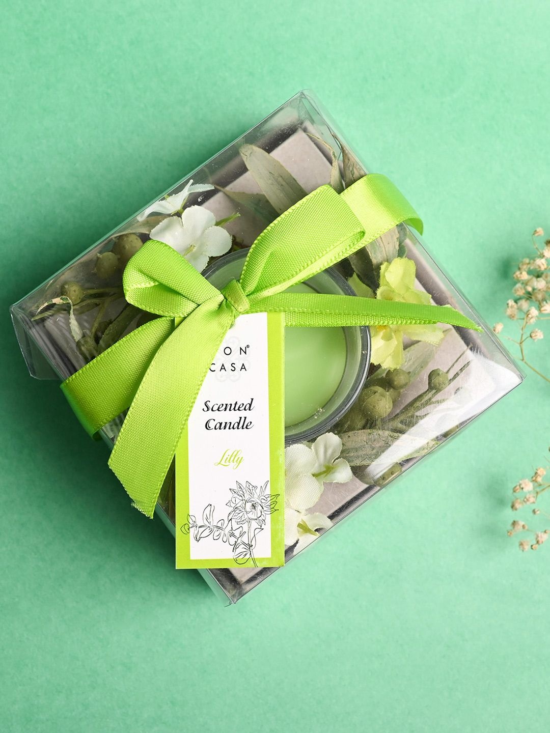 

MARKET99 Green Lily Fragrance Wax Jar Candle