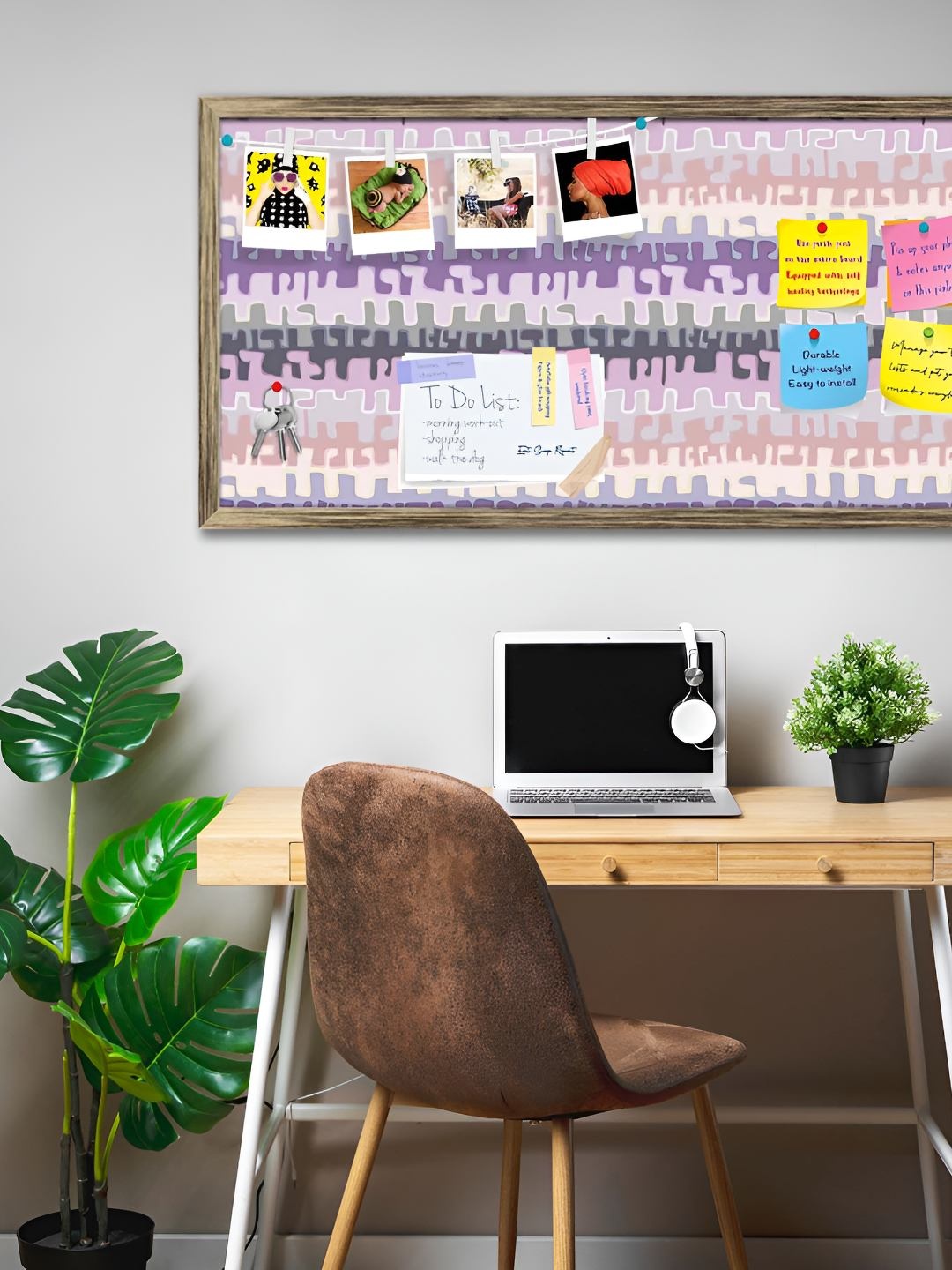 

ArtzFolio Wooden Notice Pin Board, Multi